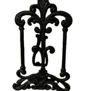 Elegant Black Cast Iron small easel